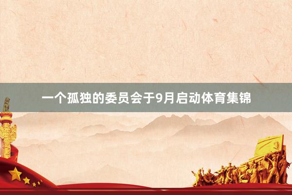 一个孤独的委员会于9月启动体育集锦
