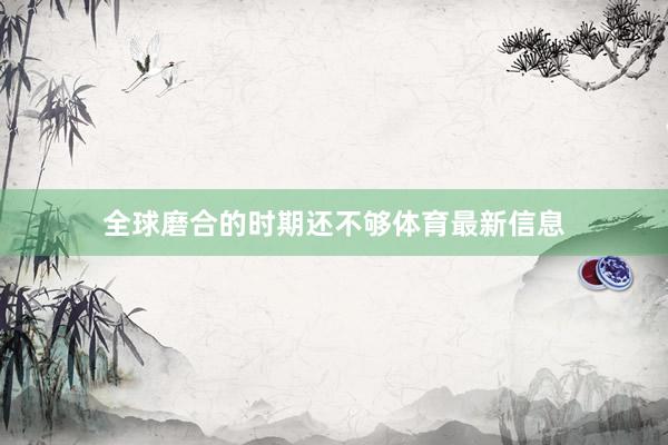 全球磨合的时期还不够体育最新信息
