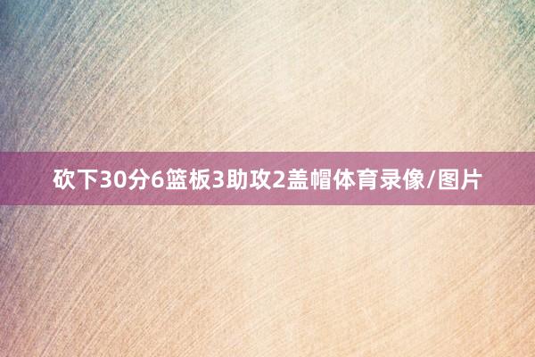 砍下30分6篮板3助攻2盖帽体育录像/图片