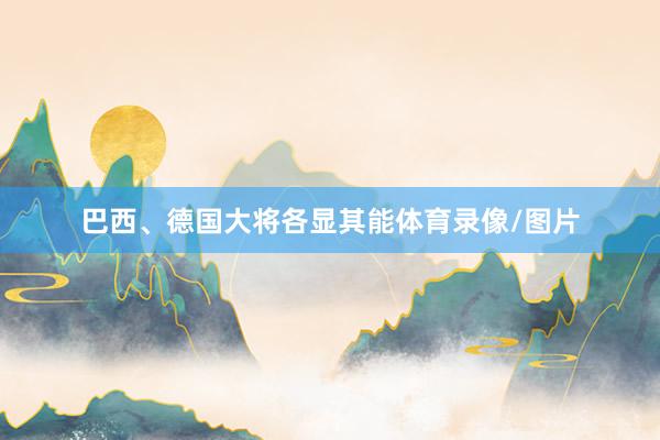 巴西、德国大将各显其能体育录像/图片