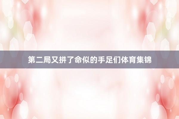 第二局又拼了命似的手足们体育集锦