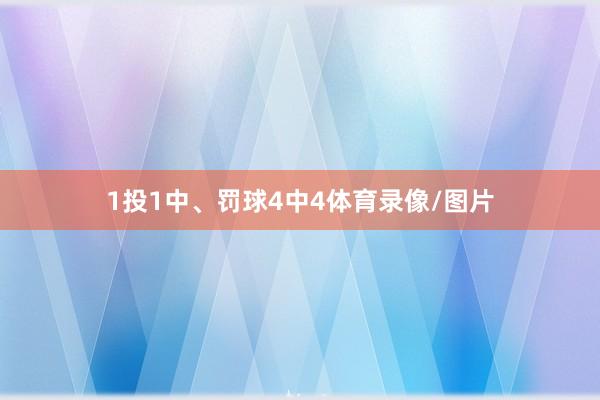 1投1中、罚球4中4体育录像/图片