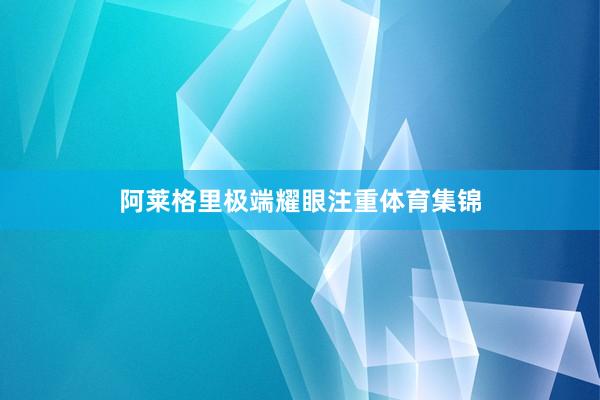 阿莱格里极端耀眼注重体育集锦