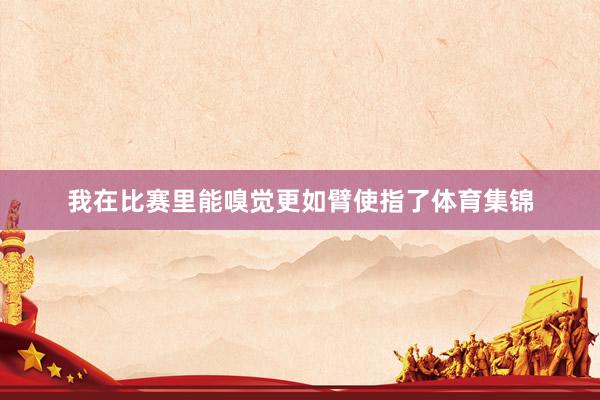 我在比赛里能嗅觉更如臂使指了体育集锦